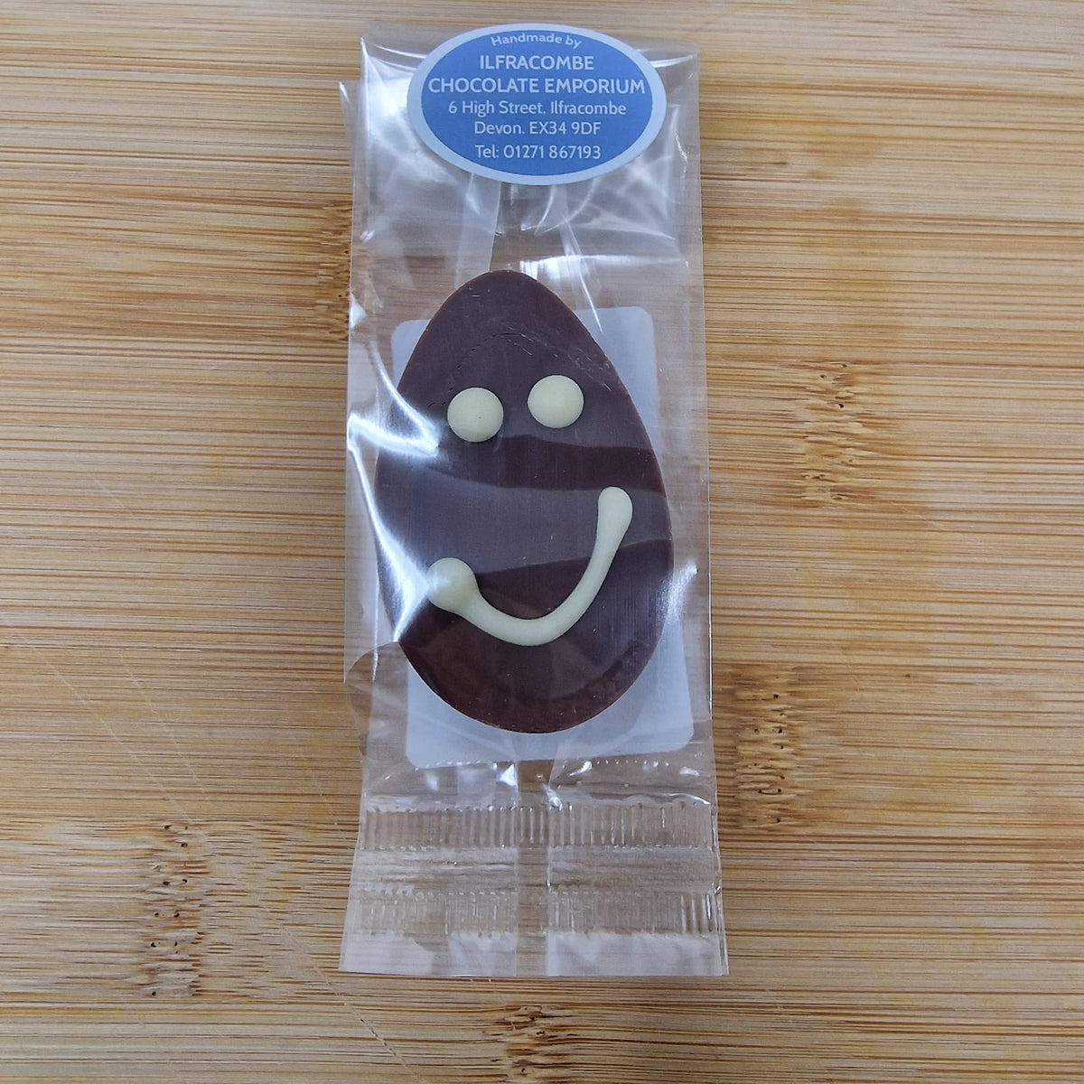 Easter Eggs 1/2 egg size caramel filled MILK OR VEGAN DARK