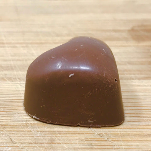 Handmade Milk chocolate solid heart