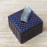 Handmade Dark Chocolate with lemon fondant