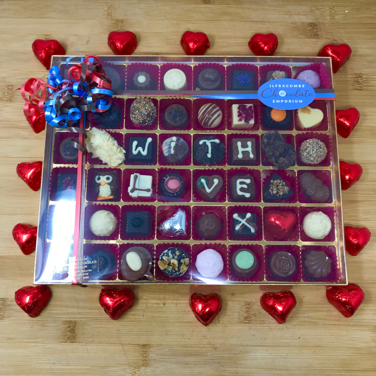 Chocolate Box with 48 Handmade Chocolates - Extra Large Size – Ilfracombe  Chocolate Emporium Ltd.