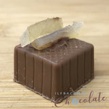 Handmade Milk chocolate with lemon fondant