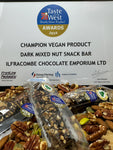 Handmade Dark chocolate Mixed Nuts Praline BAR