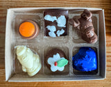 Christmas Chocolate Box with 6 Handmade Chocolates