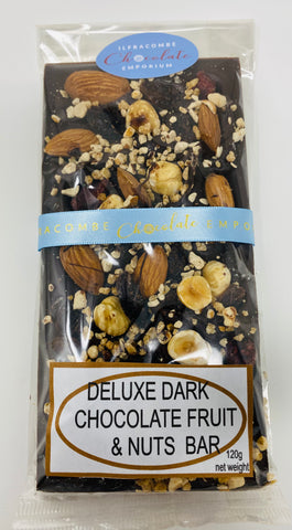 Deluxe Dark Fruit & Nut Bar Chocolate Bar