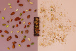 Handmade Dark chocolate Mixed Nuts Praline BAR