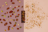 Handmade Dark chocolate Mixed Nuts Praline BAR