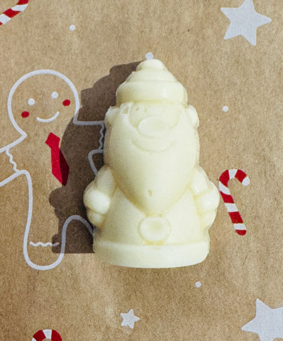CHRISTMAS Santa white chocolate with Champagne