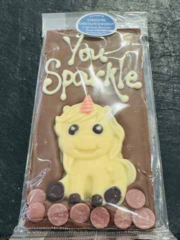 Unicorn Milk Chocolate Bar