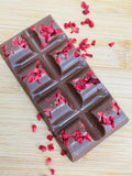 Deluxe Dark Chocolate and Raspberry Bar