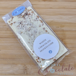 Deluxe White Chocolate Bar with Honeycomb (Cinder Toffee)