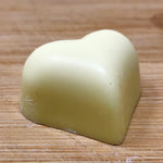 Handmade White solid chocolate Heart