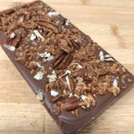 Deluxe Milk Chocolate with Toffee & Pecan NUT Bar