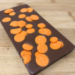 Deluxe Milk Chocolate with Orange flavoured Chocolate Drops