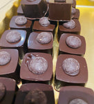 Handmade Dark Vegan Caramel individual chocolate