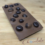 Deluxe Milk Chocolate Bar with Dark chocolate coated Roasted Coffee Beans